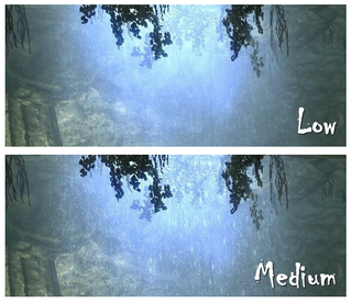 Illustration for article titled Here's Skyrim on "Max" Settings